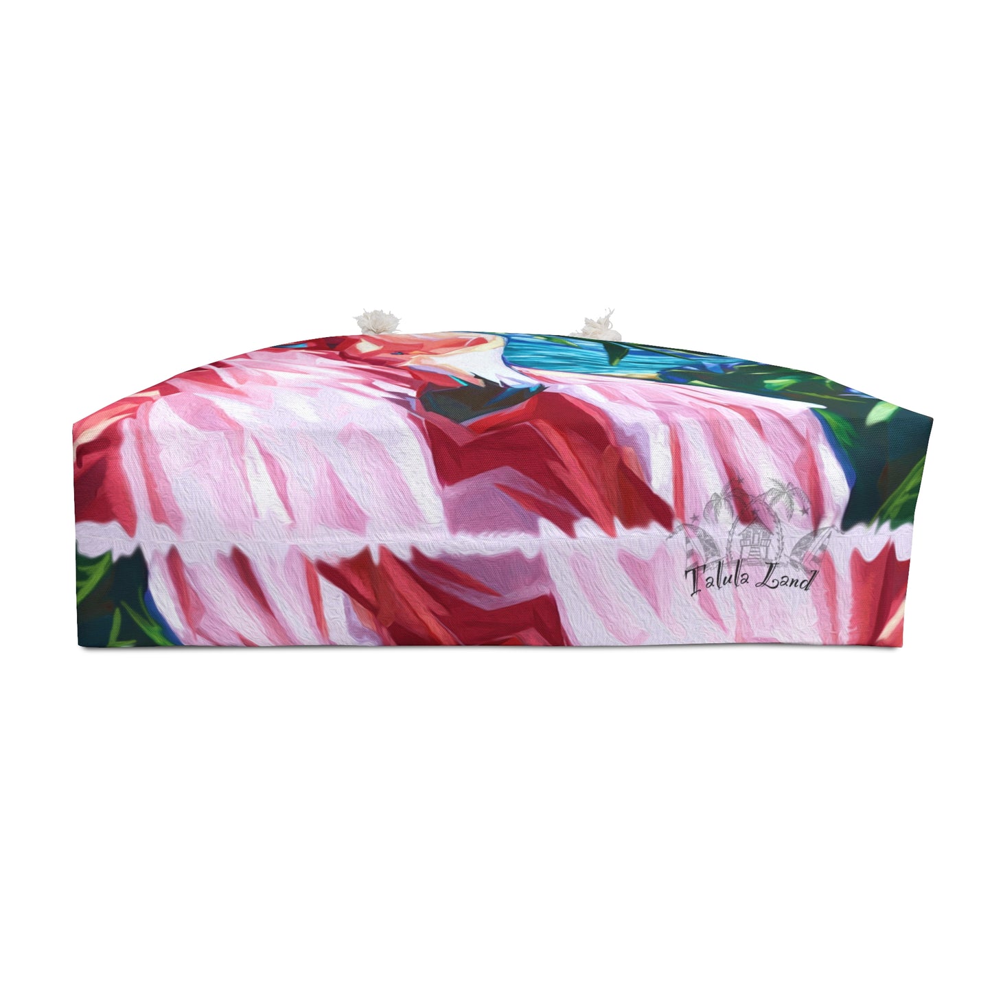 Painted Flamingo Weekender Bag from Talula Land