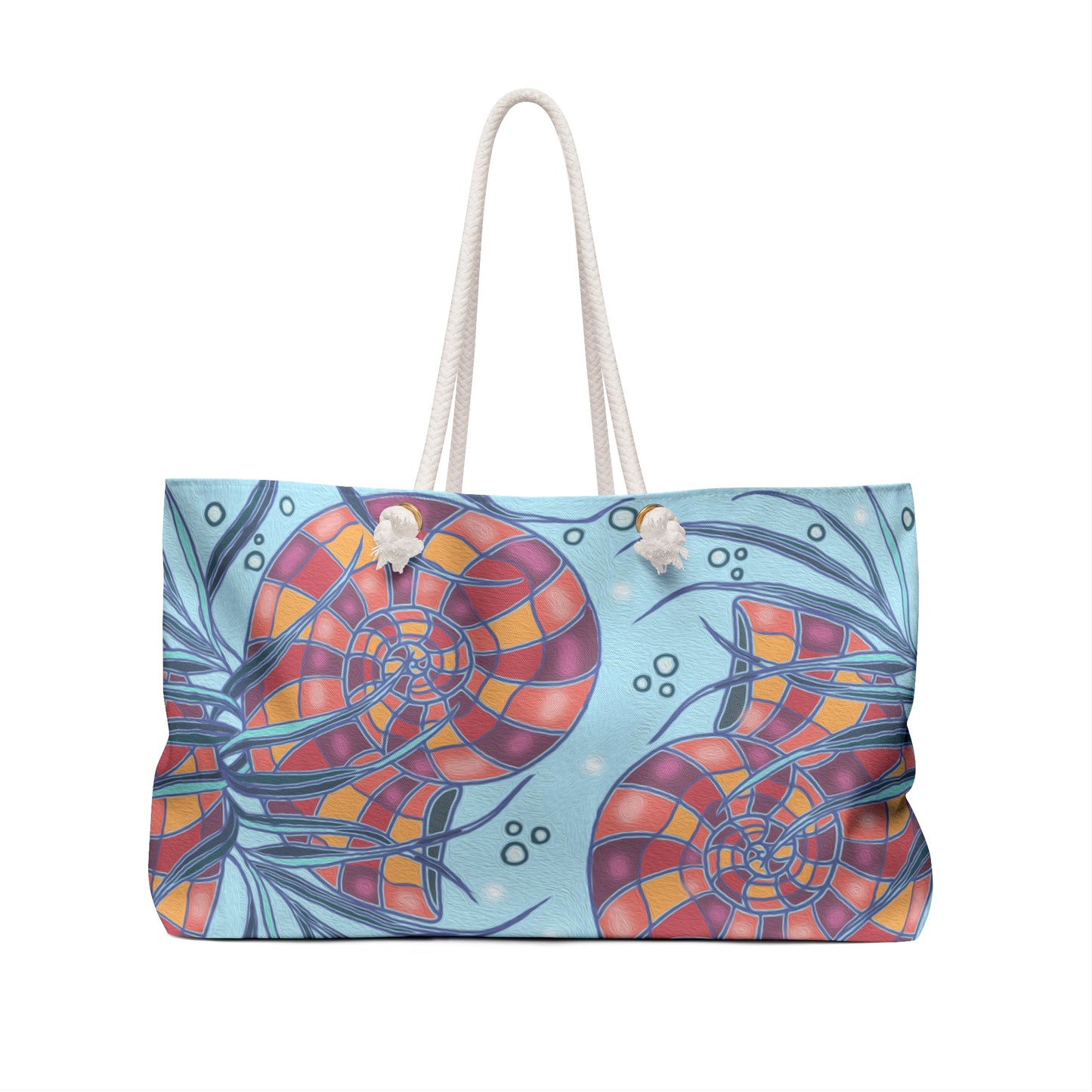 Nautilus Shell Weekender Bag from Talula Land