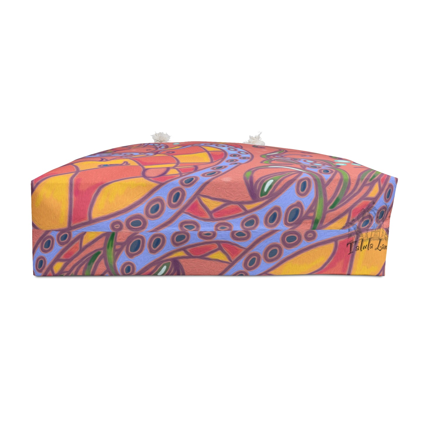 Coral Octopus Weekender Bag from Talula Land