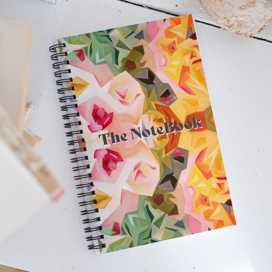 Pink Succulents Spiral notebook from Talula Land
