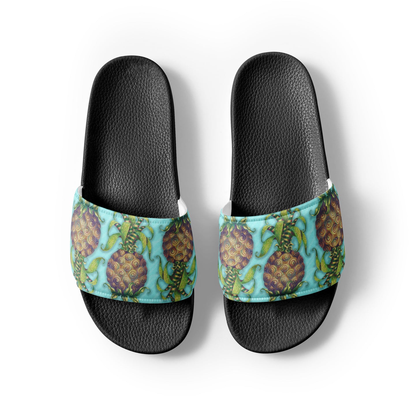 Painted Pineapple Women's slides from Talula Land