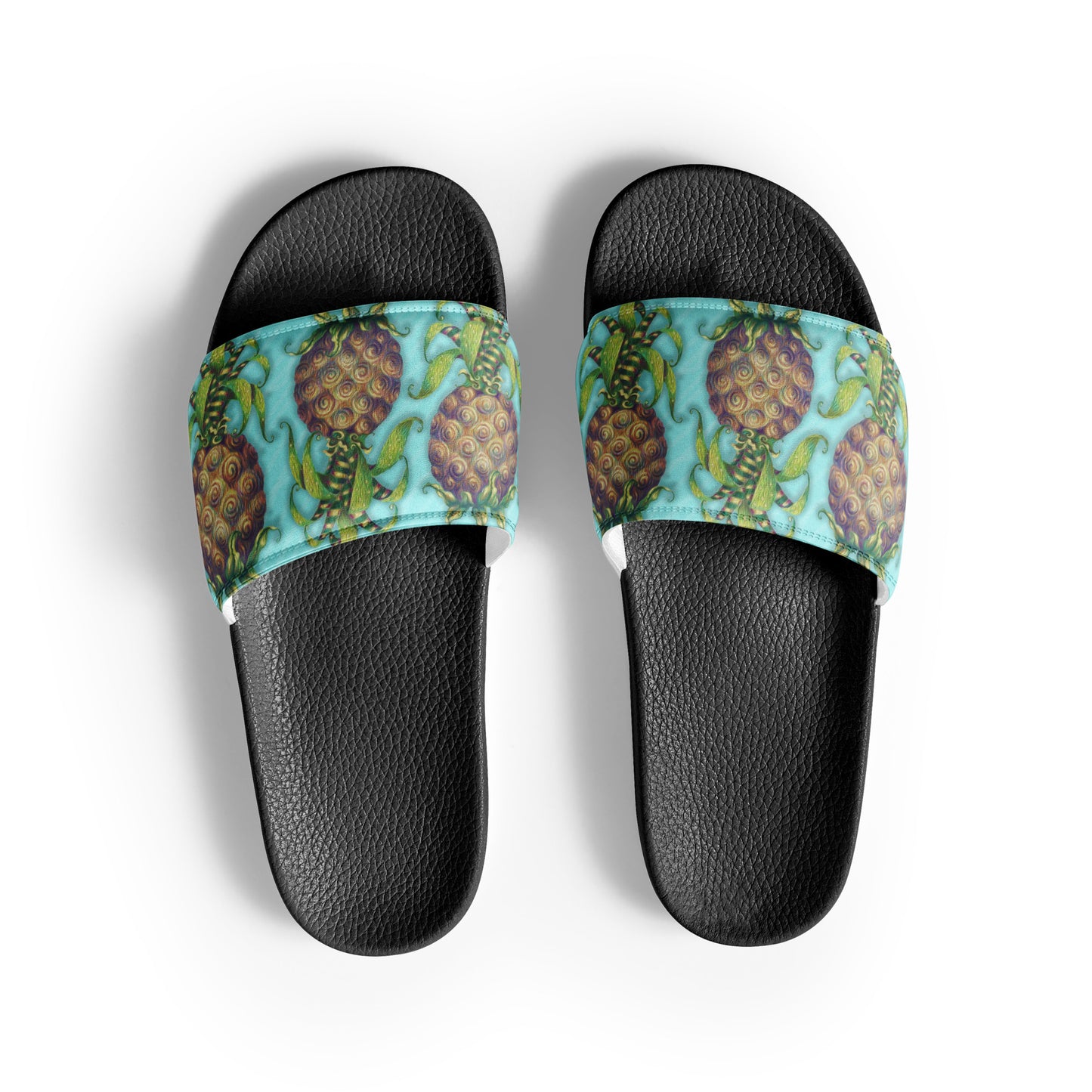 Painted Pineapple Women's slides from Talula Land