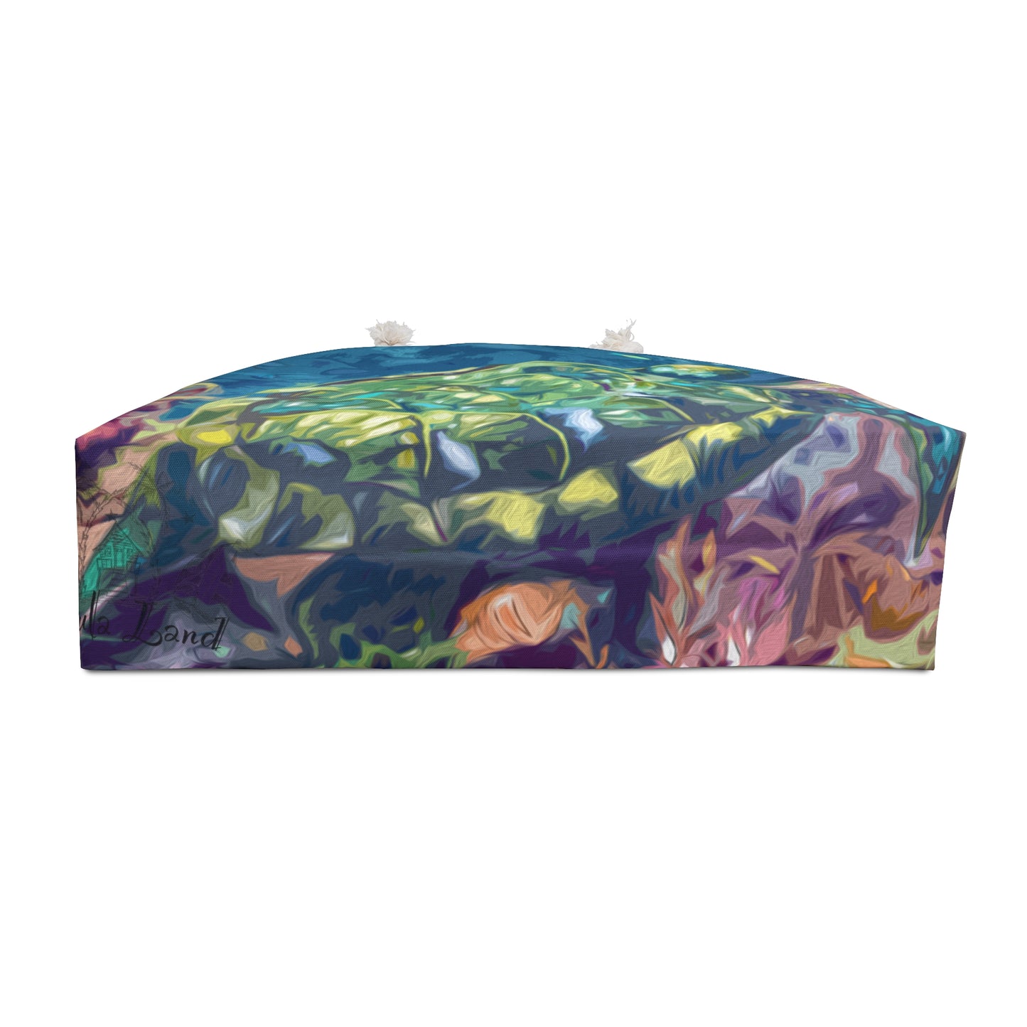 Sea Turtle on reef Weekender Bag from Talula Land