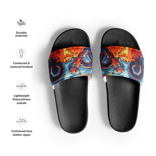 Pacific Octopus Men’s slides from Talula Land