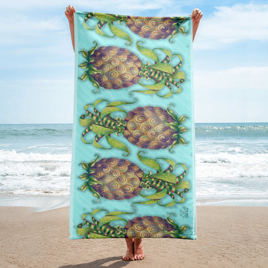 Pineapple Beach Towel from Talula Land