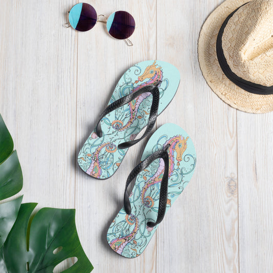 Sea Horse Flip-Flops from Talula Land