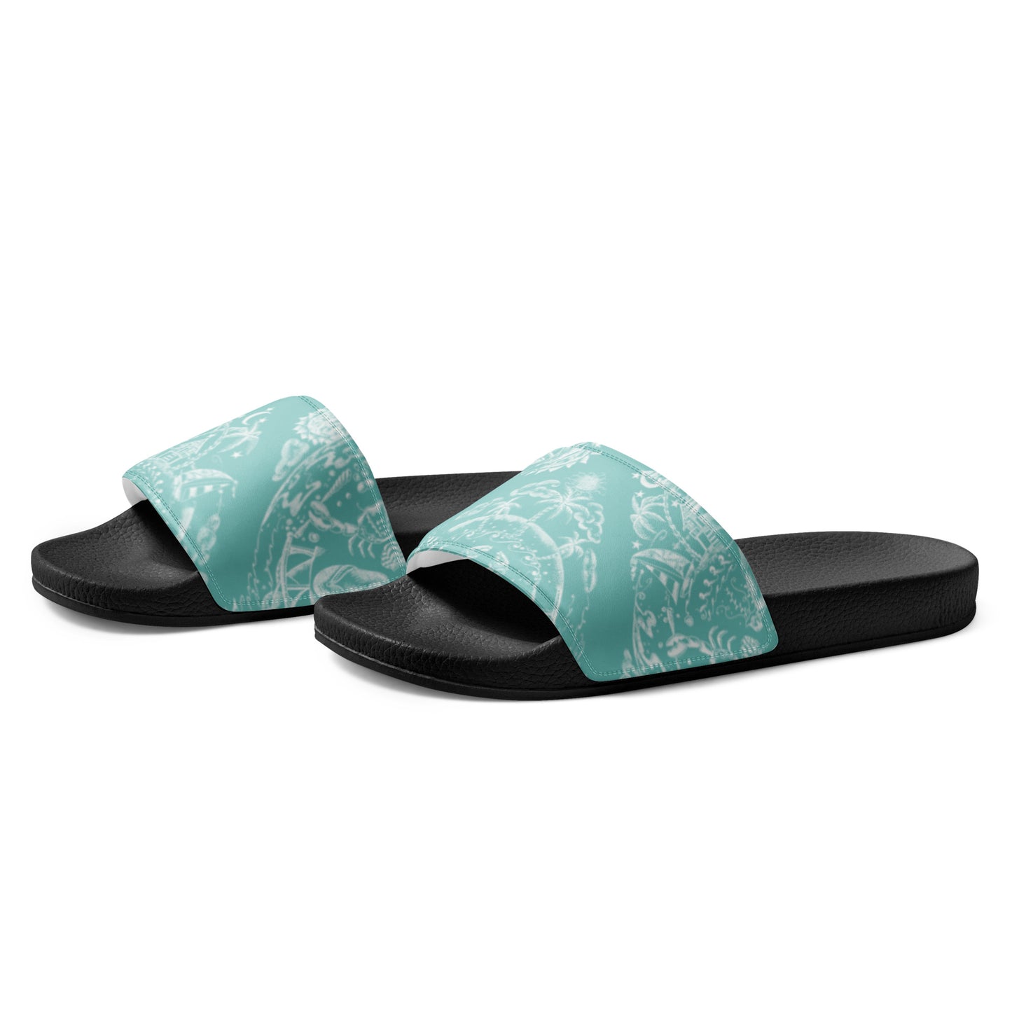 Tropical kaeidoscope Women's slides form Talula Land