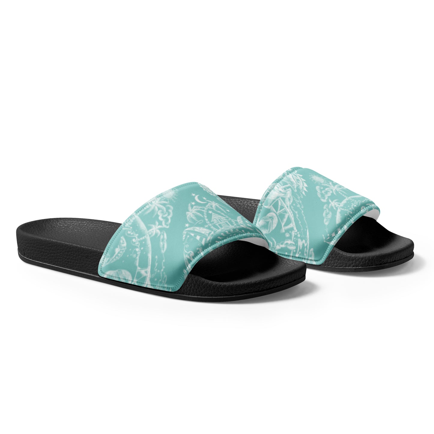 Tropical kaeidoscope Women's slides form Talula Land