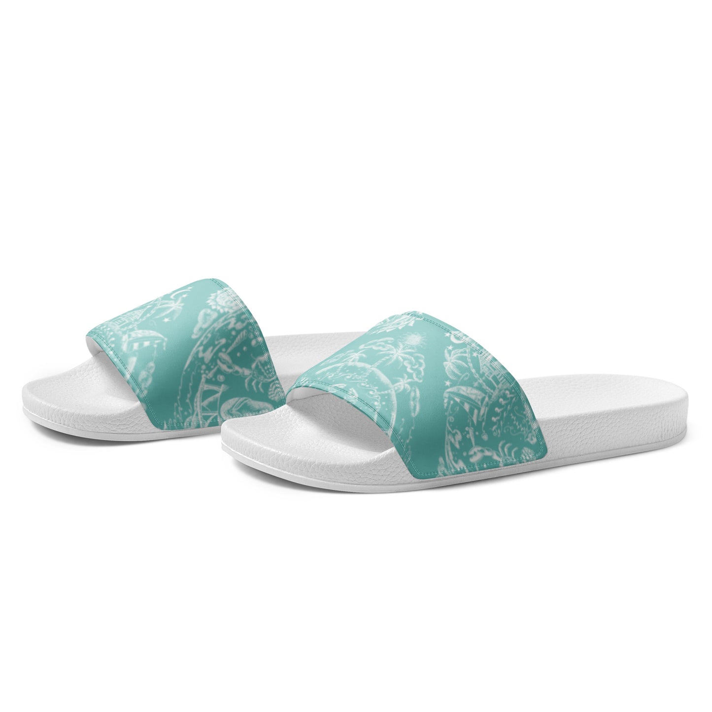 Tropical kaeidoscope Women's slides form Talula Land