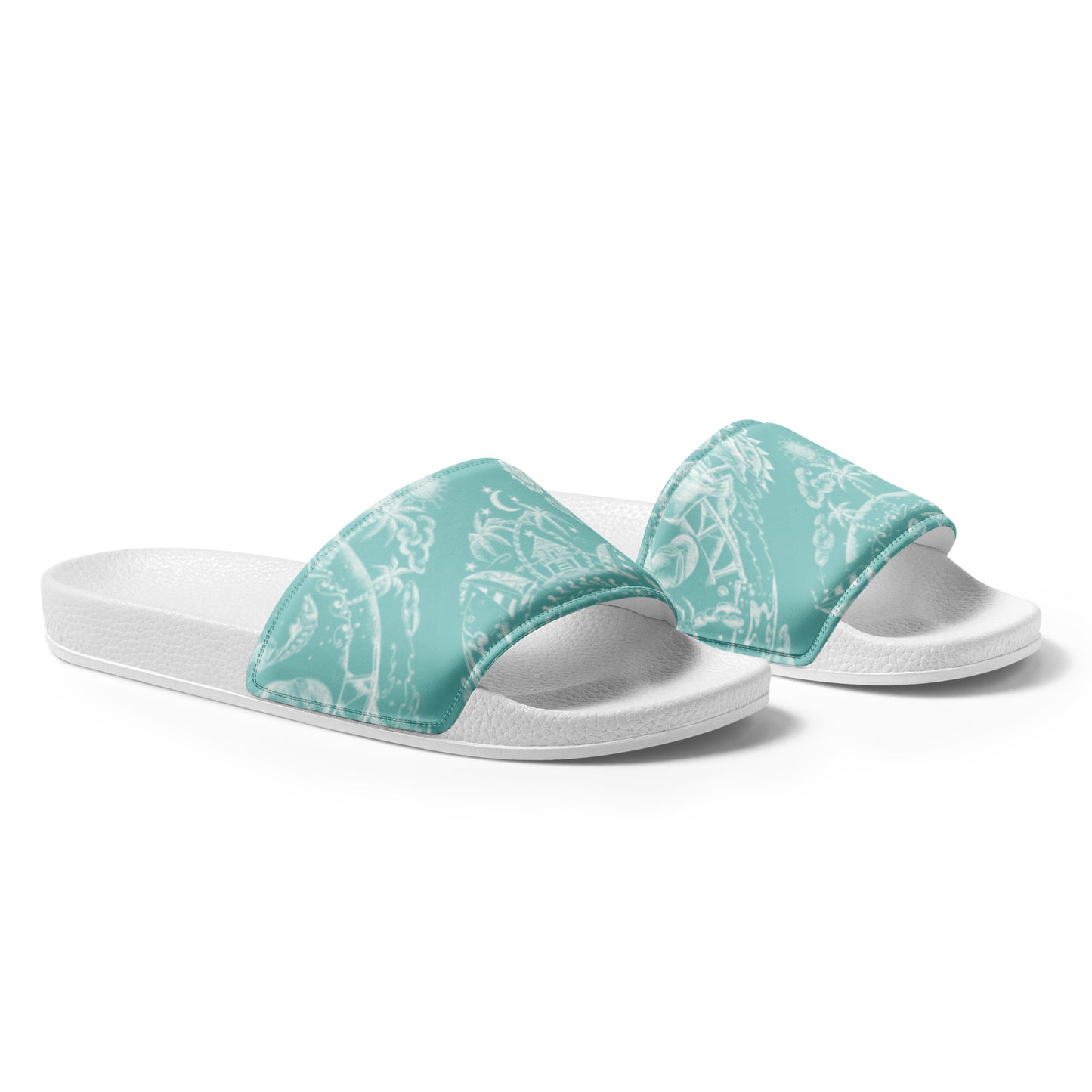 Tropical kaeidoscope Women's slides form Talula Land